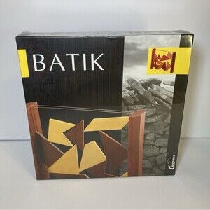 NIB Vintage Gigamic Batik Strategy Board Game, Multilingual, Award Winning